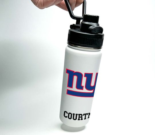 Personalized Name Custom American Pro Football Name Stainless Steel Water Bottles Sports Lid