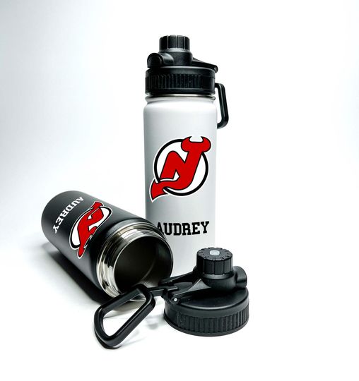 Personalized Name Custom American Pro Hockey Name Stainless Steel Water Bottles Sports Lid