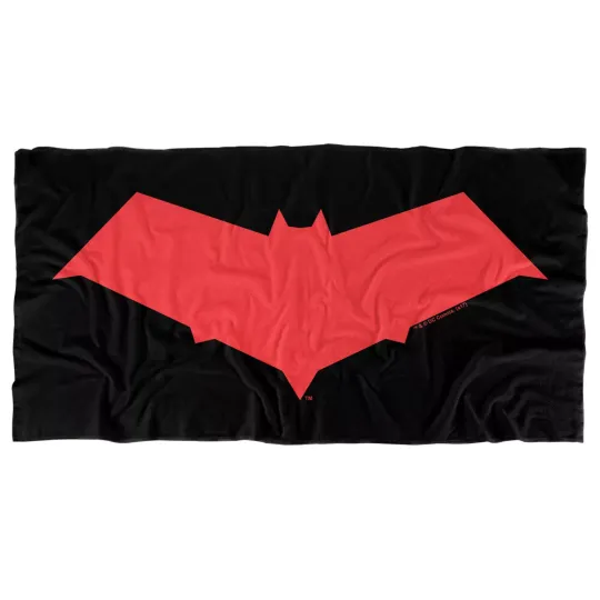 Batman Red Hood Officially Licensed Beach Towel 30"x60"