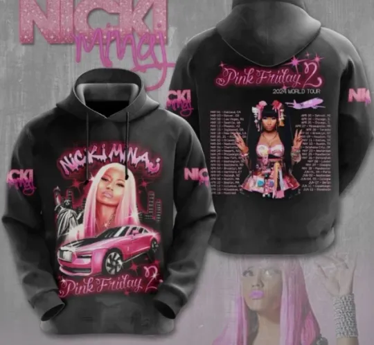 Best Price Nicki Minaj 3D All Over Print Hooide