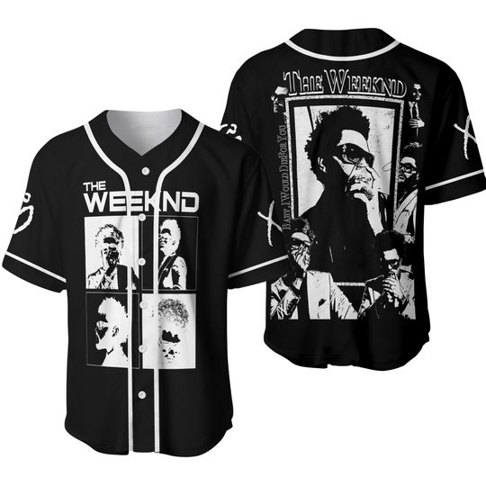 Vintage Weeknds Baseball Jersey