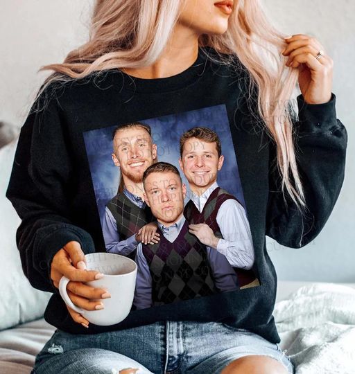 Christian McCaffrey George Kittle Brock Prudy San Francisco 49ers Vintage Sweatshirt Step Brothers Shirt 49ers Merch Graphic Shirt McCaffrey