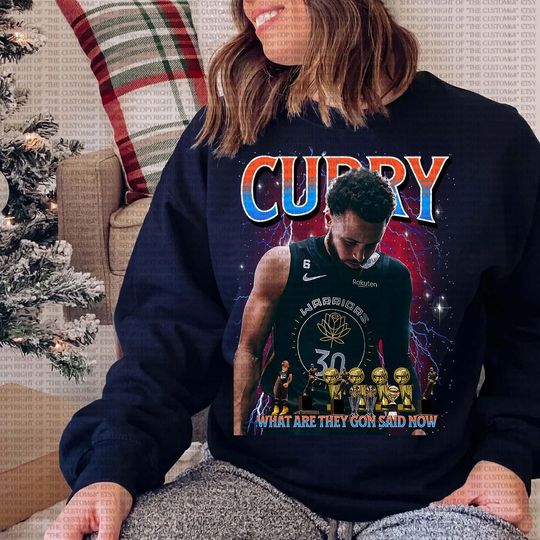 Stephen Curry San Francisco Basketball Player Sweatshirt Basketball Shirt Sports Shirt Vintage 90s Shirt Graphic Shirt Curry