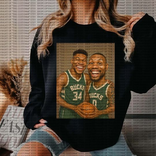 Step Brothers Giannis Antetoko Damian Lillard Basketball Players Funny Sweatshirt Step Brothers Shirt Step Brothers Tshirt