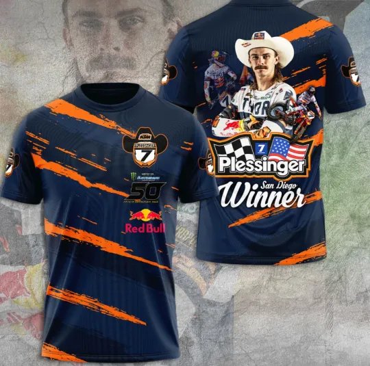 Aa*ron Ples*singer X Ama Supercross Championship 3D Shirt