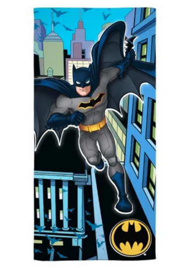 BATMAN Boys 28 x 58 Cotton Beach Towel Swimming Pool Bath Gift NWT