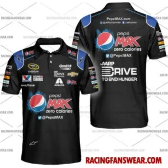 Discover Jeff Gordon Nascar Racing 2012 Pepsi Uniform Apparel Clothes Polo Shirt