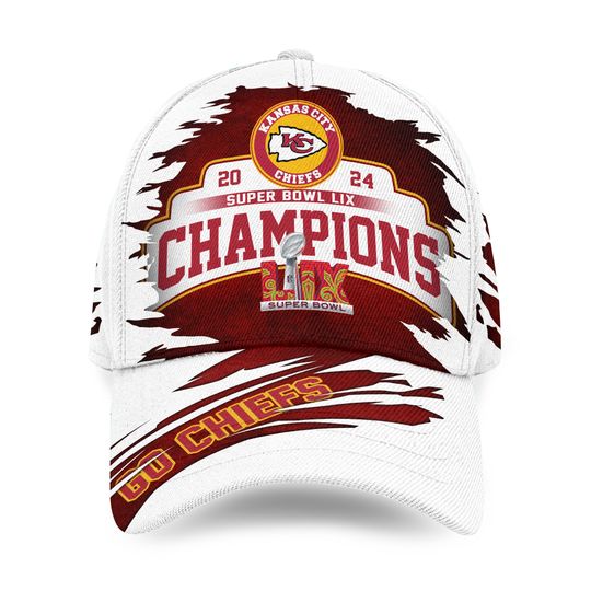 Kansas City Chiefs Super Bowl Lix Champions Classic Cap