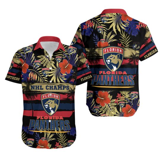 Florida Panthers Hockey Hawaiian Shirt Summer Shirt Gift For Dad