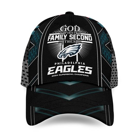 Philadelphia Eagles Classic 3D Cap 2025 Gift For Fans, Eagles Champion
