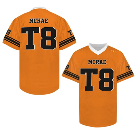 T8 Mcrae x Lando Norris Football Jersey, Tate Concert Clothes, T8 Mcrae Jersey, Tate Mcrae Tshirt, T8 Shirt, Tate Mcrae Jersey
