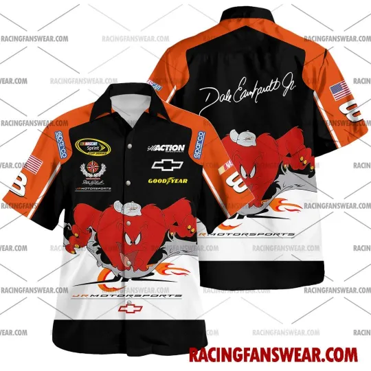 Discover Dale Earnhardt Jr Nascar Racing 2002 Uniform  Hawaiian Shirt