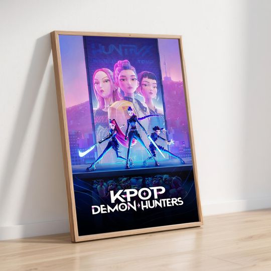 KPop Demon Hunters Premium Matte Vertical Poster - Home and Room Decor Wall Art