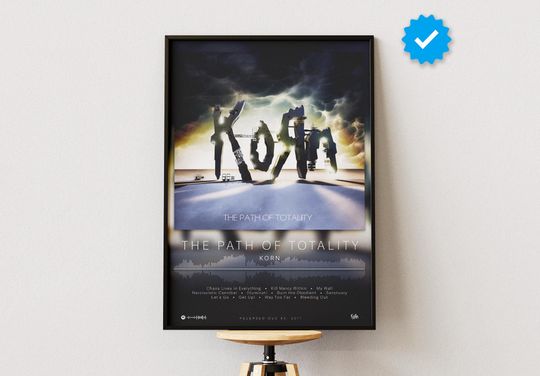 Korn Poster | The Path Of Totality Poster | Album Poster Prints | Wall Decor Posters | Album Cover | Metal Music Poster