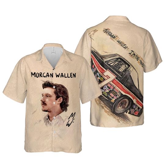 Wallen Western Hawaiian Shirt, I'm The Problem Tour Hawaiian, Wallen Western Fan Shirt, Wallen Western Merch, Country Music, Gift for Fans