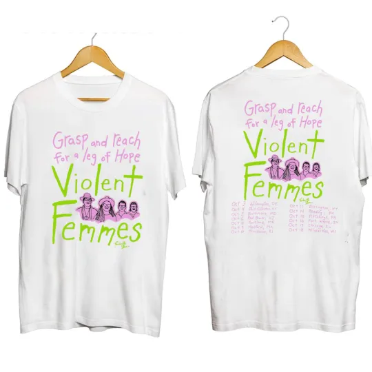 Violent Femmes Fall Tour 2025 Shirt wite Gift for Friends