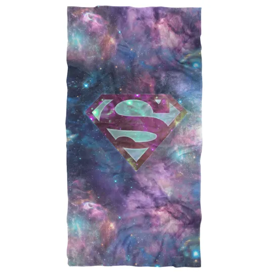 Superman Spaced Out Logo Officially Licensed Beach Towel 30"x60"