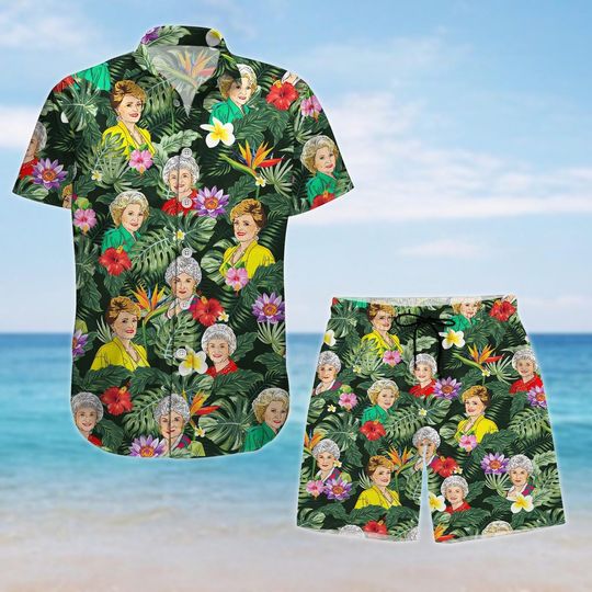 Stay Golden Shirt, Stay Golden Button Shirt, 80S Movie Hawaiian Shirt, Vintage Sitcom Shirt, Family Vacation Shirt, Gift For Fan