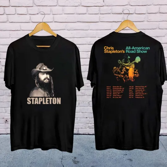 2025 Chris Stapleton All-American Road Tour T-Shirt