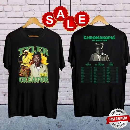 2025 Tour Tyler the Creator Chromakopia Shirt, Tyler the Creator Concert T-Shirt