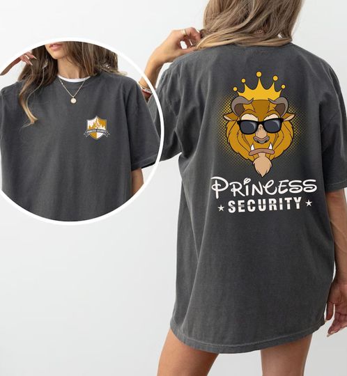 Discover Two Sided Disney Princess T-Shirt, Beauty And The Beast Father Daughter Matching Shirt, Gift For Dad