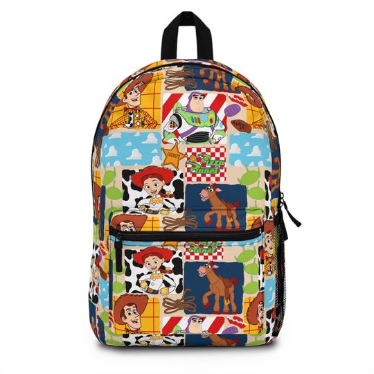 Toy Story Backpack Buzz, Woody, and Friends School or Travel Bag Disney Pixar Kids Backpack, Park Day Bag, Toy Story Gift Park Bag