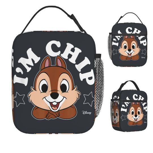 Chip 'N Dale Lunch Bag for Kids - Back To School Gift - Birthday Gift