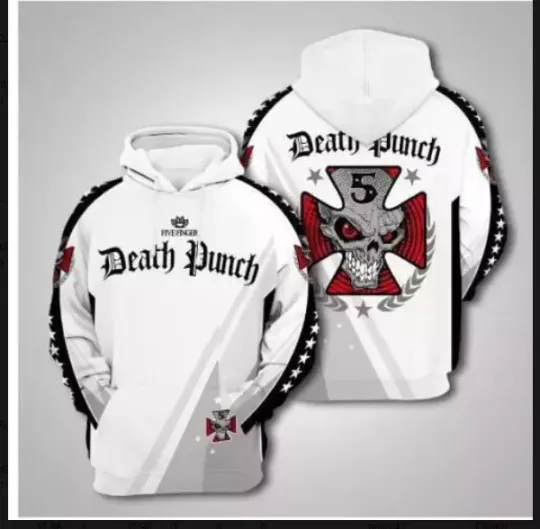 Five Finger Death Punch hoodie 3d- all printed 3d hoodie, new-new