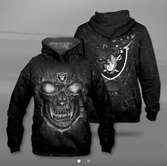 Raiders Hoodie 3d - all printed, hot 2025,new hot , new new,hot