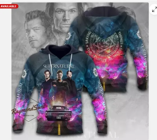 Halloween Supernatural 3D HOODIE Hoodie 3d - all printed, hot 2025