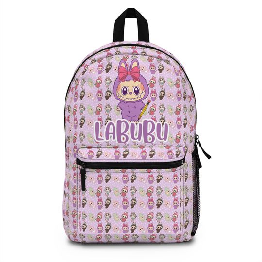 Labubu School Backpack for Girls - Cute Kawaii Kids Backpack for Back to School Supplies