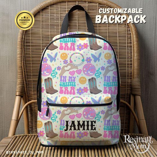 Singer Backpack, Backpack for Fans, Cowgirl School Bag, Gift for Teen Girls & Music Lovers, School Bag for Girls
