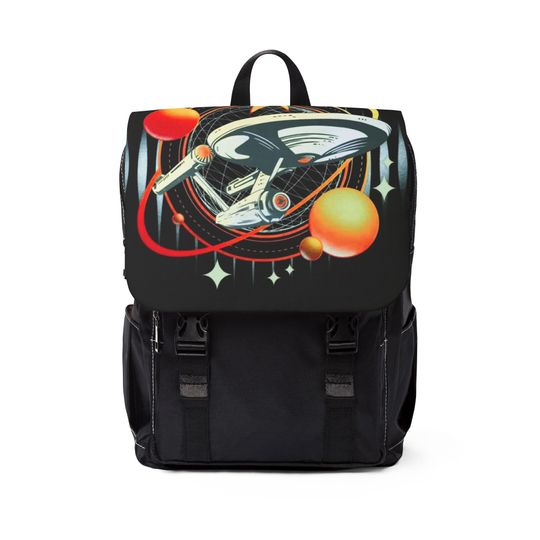 startrek2020 Casual Backpack - Boldly Designed for Fans - USS Enterprise