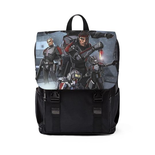 Star Wars Universe Casual Shoulder Backpack for School, Office or Travel - The Bad Batch