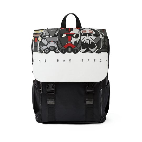 Star Wars Universe Casual Shoulder Backpack for School, Office or Travel - The Bad Batch