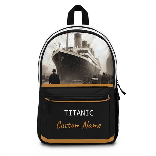 Customizable Titanic Backpack