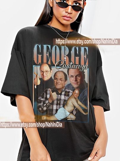 Retro George Costanza Shirt -George Seinfield Tshirt,George Costanza T-shirt,George Costanza Homage Shirt