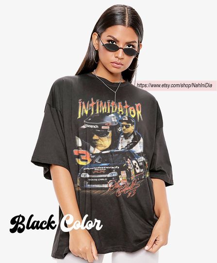 Dale Earnhardt Intimidator Raise Hell Praise Dale 90s Recreation Retro Vintage Bootleg Unisex Classic T-Shirt