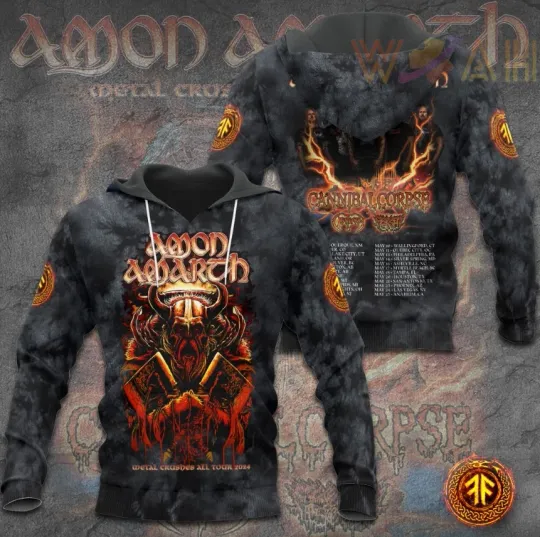 HOt New Amon Amarth 3D Hoodie Great Price Cool New