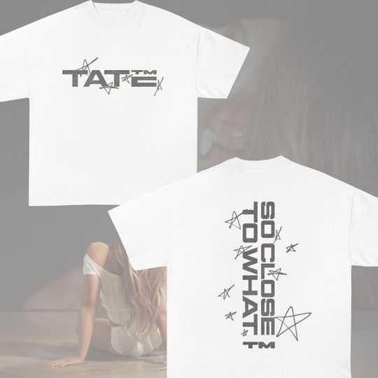 Tate McRae 2025 Concert Tee - Miss Possessive Tour Graphic Shirt