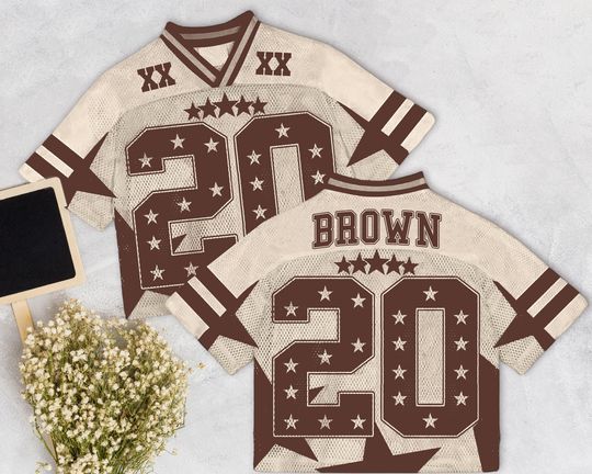 Custom Name And Number Chris Brown Breezy Bowl Crop Top Mesh Jersey, Streetwear, Hip Hop Jersey