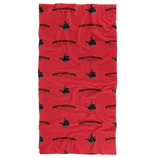 Northwestern Oklahoma State University Beach Towel/Bath Towel, 30"x60" Logo