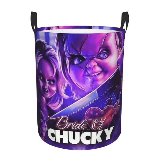 Bride Of Chucky Laundry Hamper - Large Storage Basket for Kids