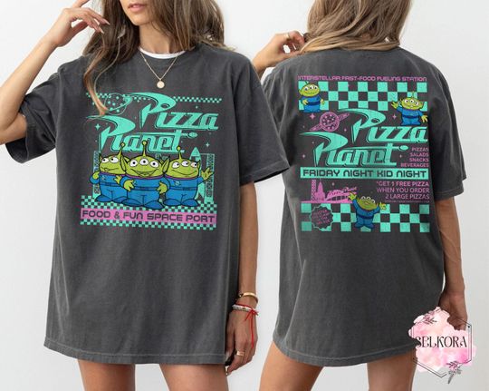Pizza Planet Toy Story Shirt, Disney Aliens Shirt, Funny Disney Pizza Shirt, Toy Story Family Shirt, Pixar Shirt