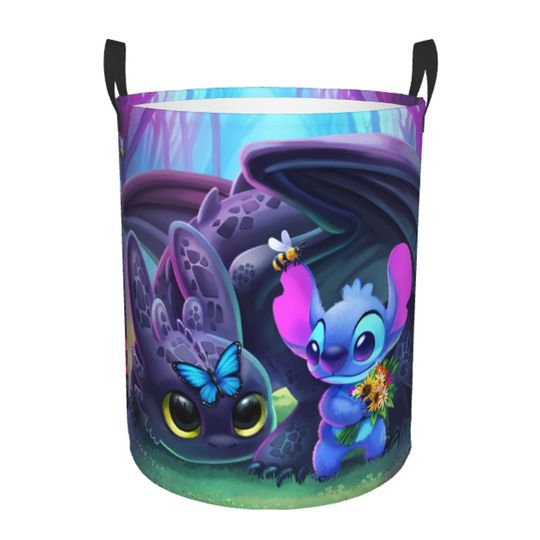 Spring Toothless Collapsible Laundry Basket - Large Capacity Clothes Storage Bin