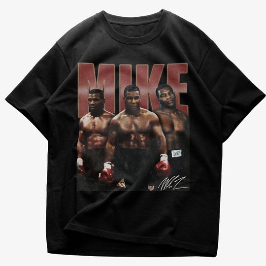 Mike Tyson Vintage T-Shirt | Hip Hop Streetwear | Retro Graphic