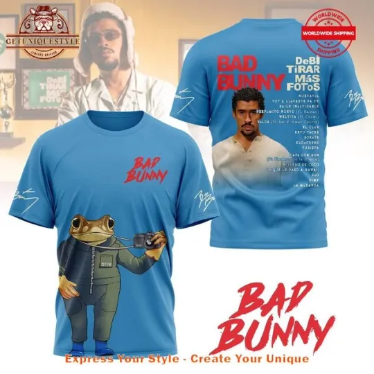 Bad Bunny Limited Edition 3D T-Shirt