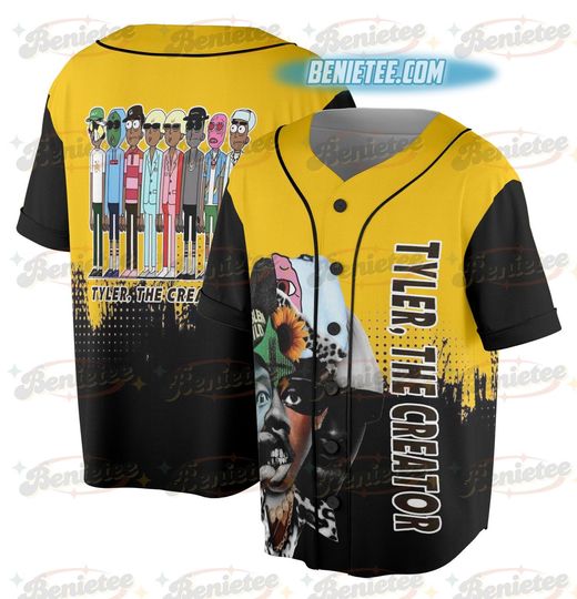 Novelty Tyler the Creator Meme Baseball Jersey