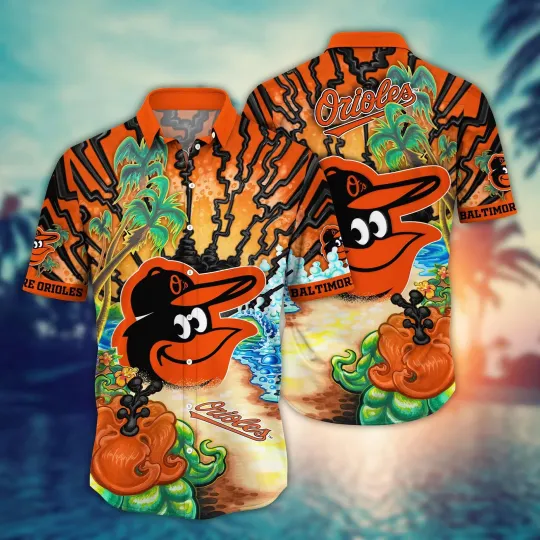 Baltimore Orioles Hawaiian Shirt Aloha Shirt