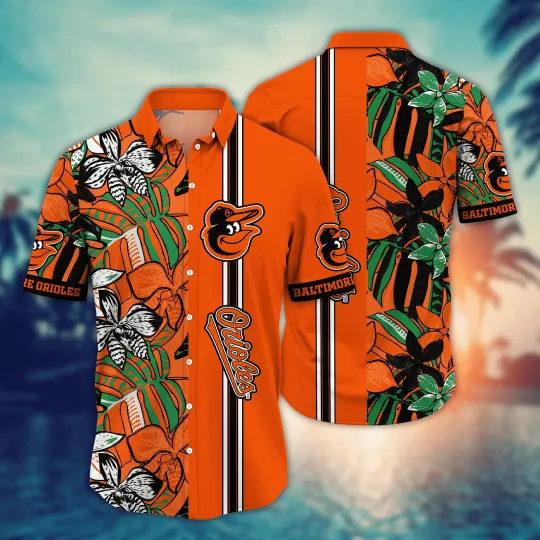 Baltimore Orioles Hawaiian Shirt